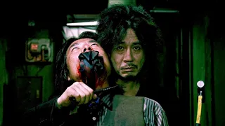 Oldboy 2003  The corridor fight scene (1080p)