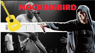 Eminem - Mockingbird (Easy Guitar TAB/Tutorial) #eminem #mockingbird #guitar