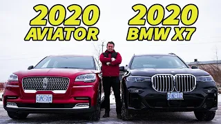 2020 BMW X7 vs 2020 Lincoln Aviator | Can You Even Compare These Two? Detailed Review
