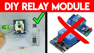 DIY Relay Module Optocoupler Based || LOW Triggered 1 Channel Relay Driver Board