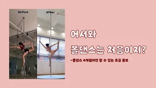 [Poledance] 폴댄스 4개월이면 할 수 있는 초급 콤보