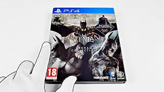 Batman ARKHAM COLLECTION with STEELBOOK Unboxing