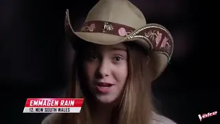 The Blind Auditions: Emmagen Rain sings "Something Bad" | The VOICE AUSTRALIA 2020]