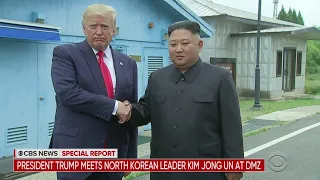 Special Report: President Trump Enters North Korea