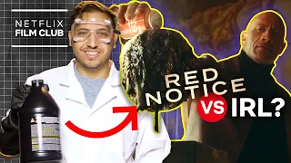Can Soda MELT Art In Real Life? | RED NOTICE | Netflix IRL