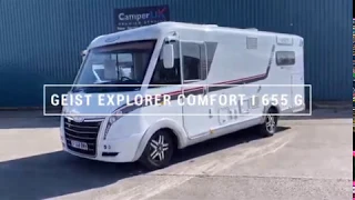 2018 Geist Explorer Comfort I 655 G A-Class Motorhome for Sale at Camper UK