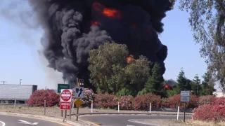 Tanker fire Atwater Ca 5 23 17