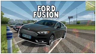 2017 Ford Fusion City drive | City Car Driving [60 fps]