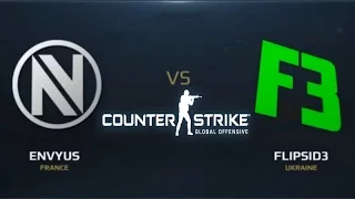 Counter-Strike: Global Offensive ► EnVyUs vs. FlipSid3 | SL & i-league [1-0]