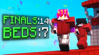 Getting a PERFECT GAME in Hypixel Bedwars with Blissolic