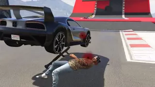 GTA V Slow motion Kills & Deaths #4 (CINEMATIC)