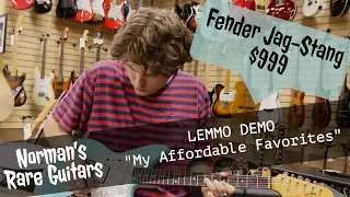 LEMMO DEMO: Fender Jag-Stang for $999 | "My Affordable Favorites"