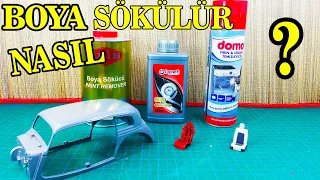 BOYA NASIL SÖKÜLÜR ??? | Plastik Ve Metal Yüzeylerden Kolayca Boya Sökmek