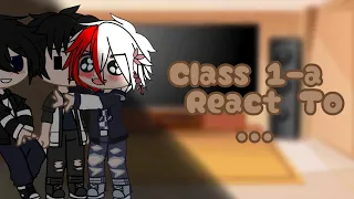 Class 1-A React To LeviGiyuuTodo Brothers || My Au || Aot/Kny/Mha