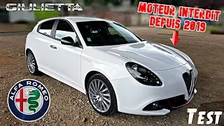 "Test" Neuve mais déjà en fin de vie "Alfa Roméo Giulietta 1.4TB 170ch de 2018"