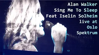Alan Walker Aviation Tour - Sing Me to Sleep feat Iselin Solheim live