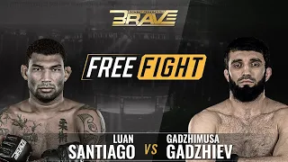 FREE MMA Fight | Luan Santiago vs Gadzhimusa Gadzhiev | BRAVE CF 29