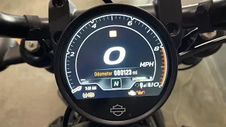 2021 Harley Davidson Sportster S Infotainment Tutorial