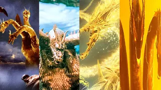 Эволюция Гидоры в мультфильмах и кино/Evolution  of KING GHIDORAH in Movies and Cartoons 1964-2021)