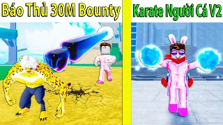 NẾU SLENDERMAN SỬ DỤNG DOUGH V2 PVP VỚI BÁO THỦ 30TRIỆU BOUNTY VÀ SỞ HỮU KARATE V2 TRONG BLOX FRUITS