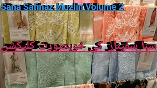 Sana Safinaz New Unstitched Muzlin Volume 2 Collection 2024...