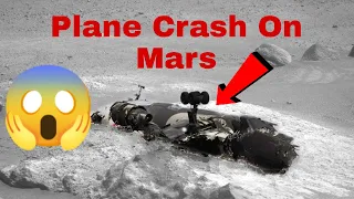 NASA Perseverance Rover Captures Crash Plane on Mars #mars #crashplane #perseverance