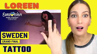 First Time Reaction To LOREEN - Tattoo Live! | EuroVision Winner | Sweden | Grand Final | Eurovision