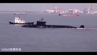 Type 039 submarine (Song-class) seen is a class of diesel-electric submarines of PLA Navy