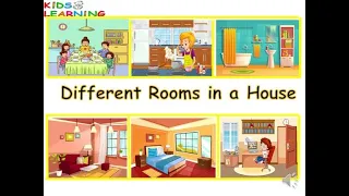 House I Different rooms in the house I Parts of a house I House vocabulary I Evs Class 1