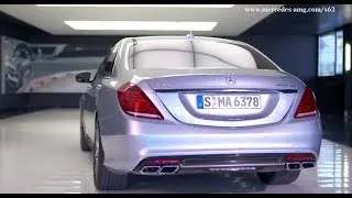 2014 Mercedes S63 AMG presentation