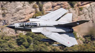 THE GREEK MACH LOOP - ITALIAN TORNADOS AND SAUDI F15SAs  - 4K