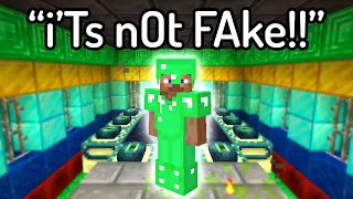 These are the FUNNIEST FAKE Minecraft Speedruns...