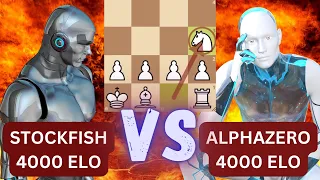 Stockfish Plays Nh3 Against AlphaZero!!! | Stockfish vs AlphaZero!!!