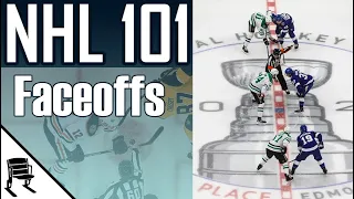 How Faceoffs work in hockey | NHL 101