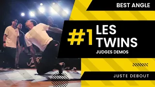 🔥 🔥 🔥  Best Angle Les Twins Juste Debout Barcelona 2020 : Judge demo | REACTION