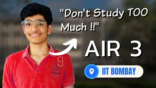 Do or DlE JEE Advice from IIT Bombay CS Students !