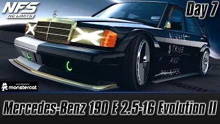 Need For Speed No Limits - Mercedes-Benz 190 E 2.5-16 Evolution II | Takeover | Day 7