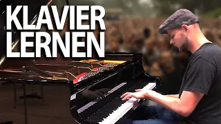 KLAVIER lernen in 30 Tagen! - Selbstexperiment mit LIVE-Auftritt