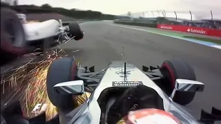 F1 2014 Onboard Crashes Part 2