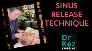 SINUS RELEASE TECHNIQUE you can do at home demonstrated by Dr Kez Chiropractor