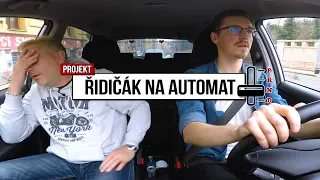 JÍZDA SKRZ PRAHU | ŘIDIČÁK NA AUTOMAT | JAK NA AUTOŠKOLU