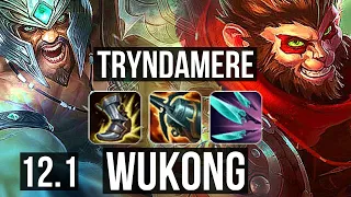 TRYNDA vs WUKONG (TOP) | 11/0/4, Rank 3 Trynda, 8 solo kills, Legendary | TR Master | 12.1