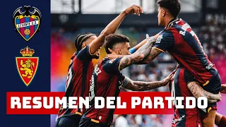 Resumen del partido Levante UD 2 - 1 Real Zaragoza | LaLiga Hypermotion 2023/24 | Levante UD