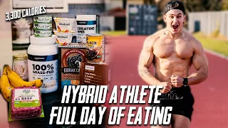 Hybrid Athlete Full Day Of Eating | Lean Bulking