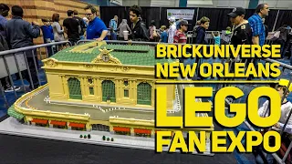 BrickUniverse New Orleans LEGO Fan Expo | Amazing LEGO Builds | LEGO Fan Convention