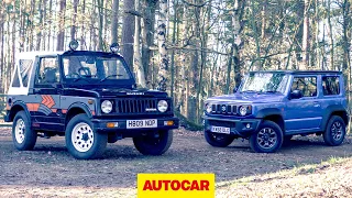 2019 Suzuki Jimny meets 1989 Suzuki SJ410 | 4x4s off-road | Autocar heroes