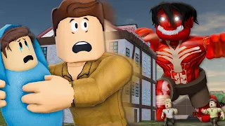 The First Titan Attack!! A Roblox Movie