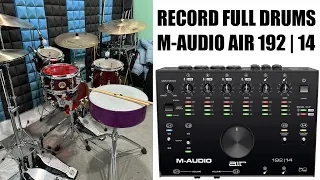 Recording Multi-Channel Drums With the M-Audio Air 192  | 14