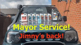 Mayor service on the JIMNY !!