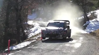 Test Takamoto Katsuta Rallye Monte Carlo 2022[Snow] Toyota Yaris WRC GR RALLY1 (Hybrid)